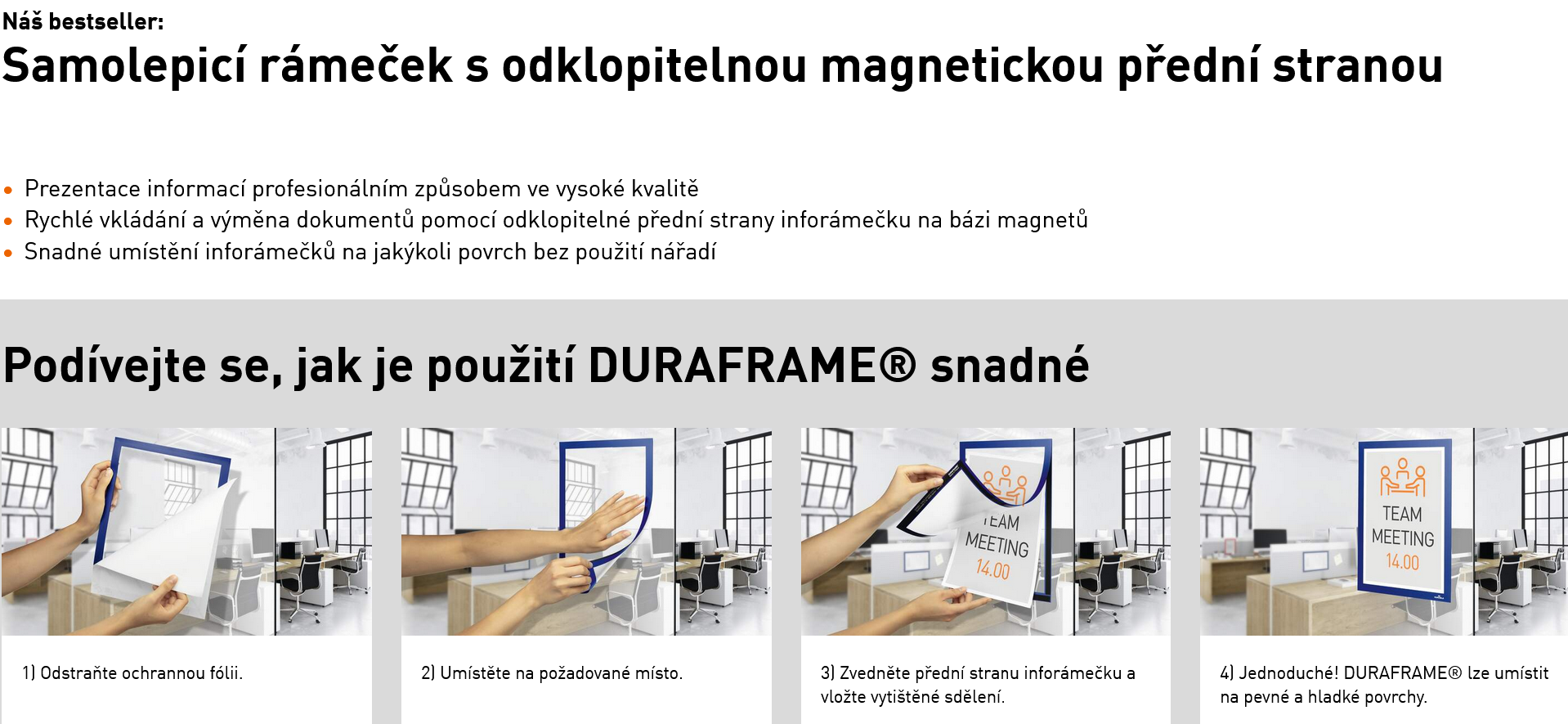 Screenshot 2025-08-17 at 11-08-37 Informační rámeček DURAFRAME® DURABLE